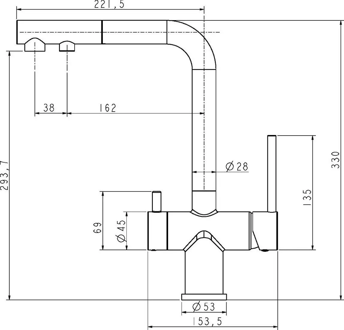Смеситель Paulmark Se213222-BS - фото товара