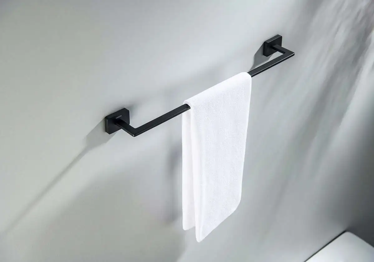 Держатель для полотенца Aquatek Либра AQ4320MB (черный матовый) – фото товара