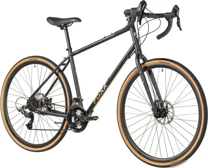 Велосипед Foxx Grit 700C р.22 70SHD.GRIT.22BK6 (черный) – фото товара