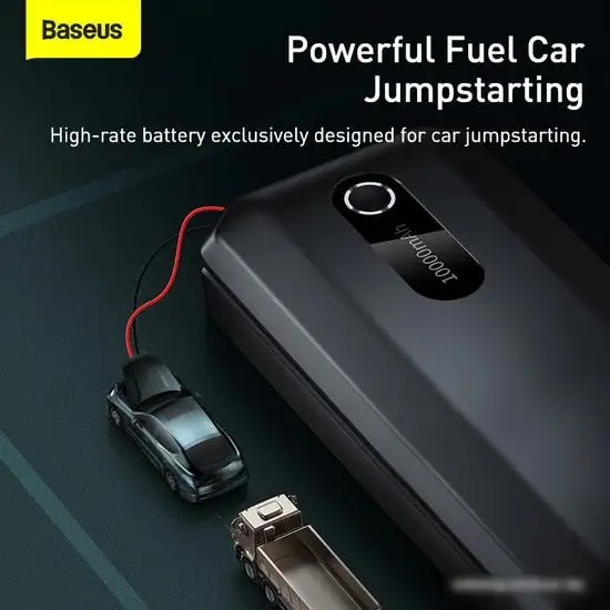 Портативное пусковое устройство Baseus CGNL020101 (черный) – фото товара