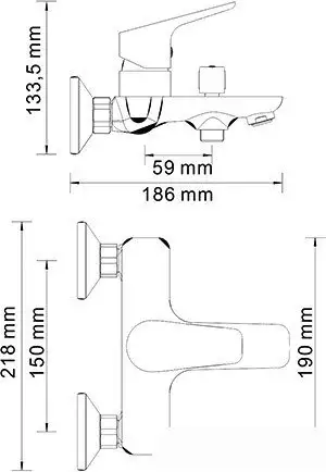 Смеситель Wasserkraft Lippe 4501 - фото товара