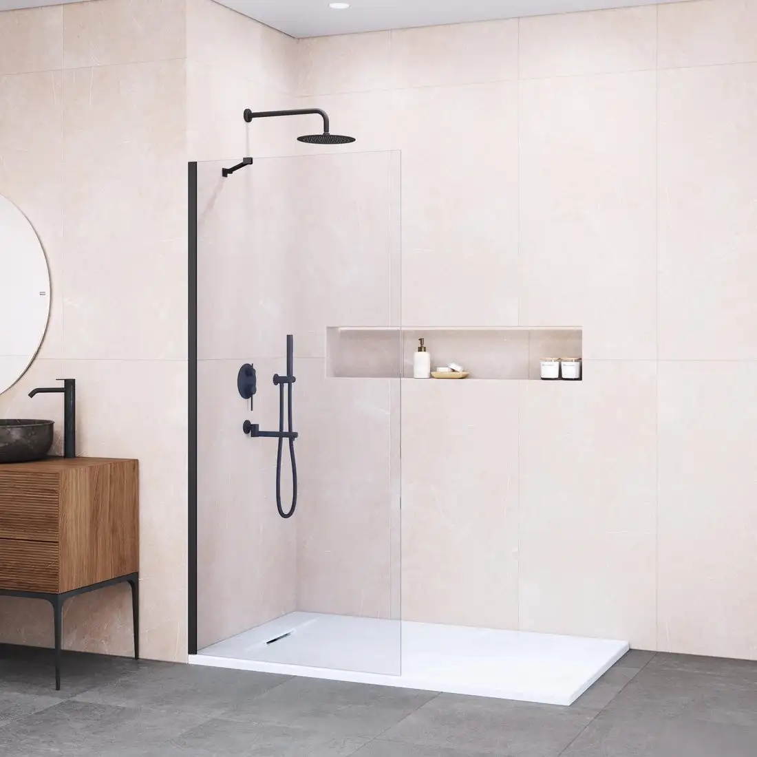 Душевая стенка RGW WA-110B 351011014-14 - фото товара