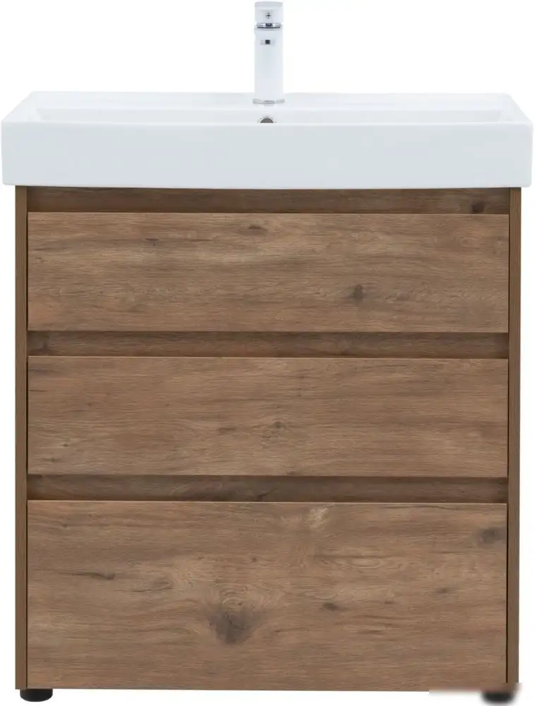 Aquanet Тумба под умывальник Nova Lite 75 302474 (дуб рустикальный) – фото товара