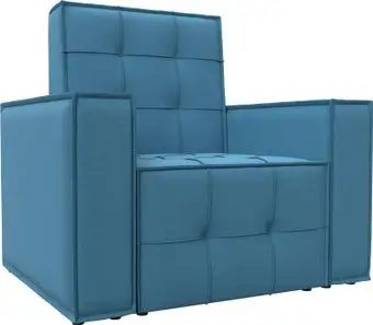 Интерьерное кресло Лига диванов Лига-067 132288 (рогожка Амур 10 голубой) – изображение в каталоге