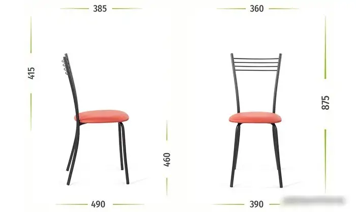 Стул UTFC Бистро CH (S-0420, светло-голубой) – фото товара