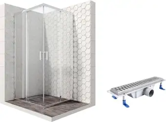 Душевой уголок Ambassador Set 14011103-ST2 - изображение в каталоге