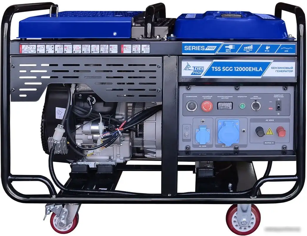 Бензиновый генератор ТСС SGG 12000EHLA – фото товара