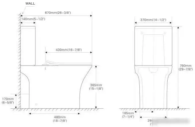 Унитаз напольный SantiLine SL-5022 - фото товара