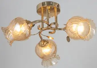 Люстра средней высоты BayerLux Лиза 10666507 (золото) – изображение в каталоге