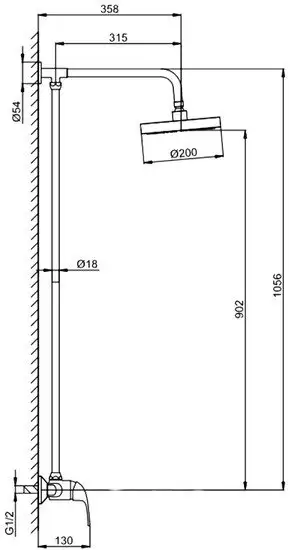 Душевая система FRAP F2426 - фото товара
