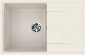 Кухонная мойка Mixline ML-GMU07 556733 (белый камень) - изображение в каталоге