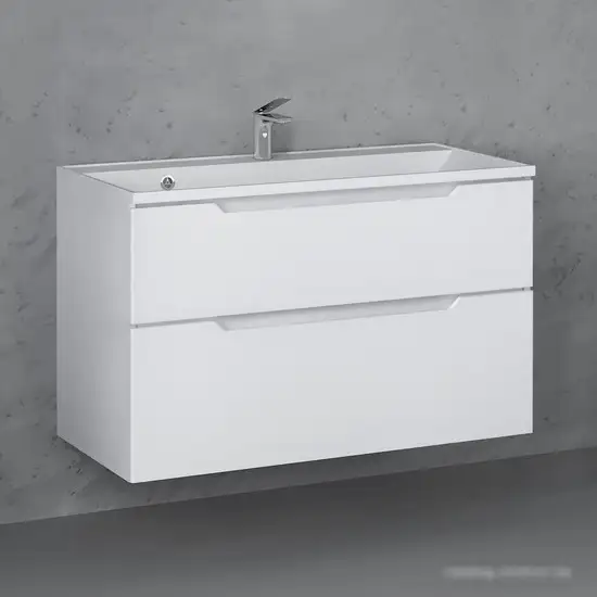 Raval Тумба под умывальник Wector 100 Wct.01.100/P/W/MD – фото товара