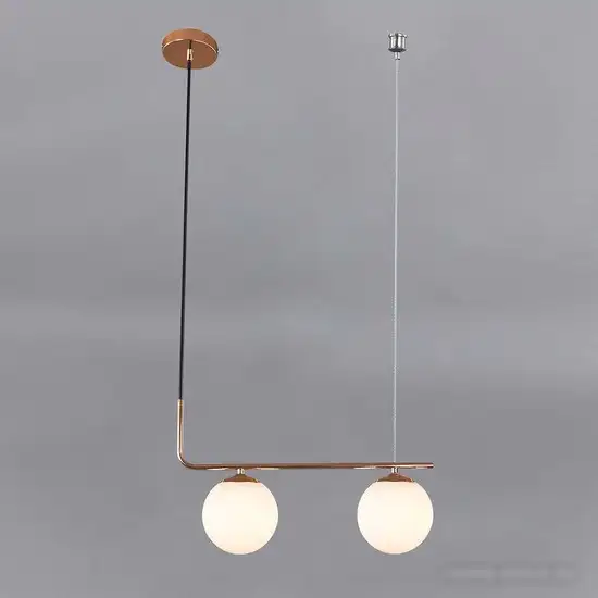 Подвесная люстра Escada Bolton 1163/2S E27*5W Black/Gold – фото товара