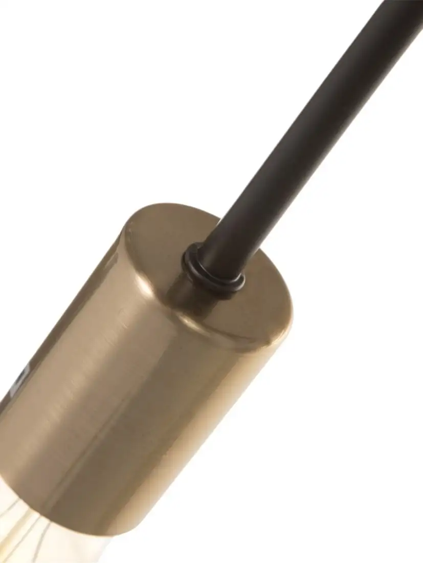 Люстра средней высоты BayerLux Узел 10777403 (черный/латунь) – фото товара