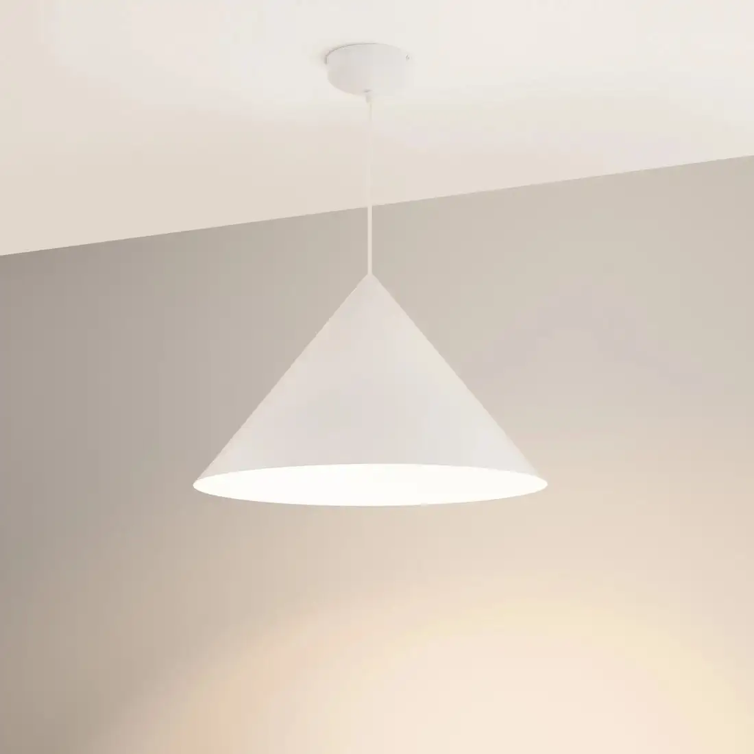 Подвесная люстра Arlight SP-MAKOTO-R550-14W Warm3000 WH 36deg 054410 – фото товара