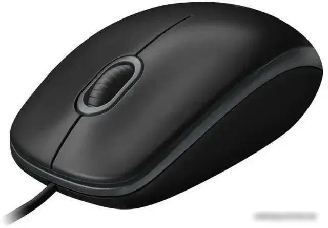 Мышь Logitech B100 (черный) – фото товара