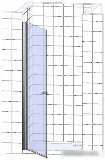 Душевая дверь WeltWasser WW600 600K1-80 - фото товара