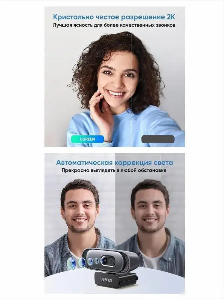 Веб-камера Ugreen CM778 35626 – фото товара