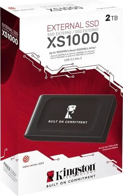 Внешний накопитель Kingston XS1000 2TB SXS1000/2000GA – фото товара