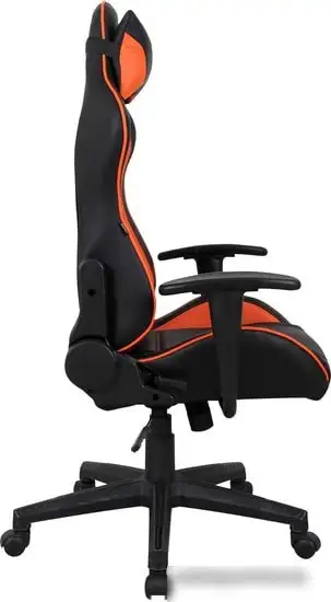 Кресло Brabix GT Racer GM-100 (черный/оранжевый) – фото товара
