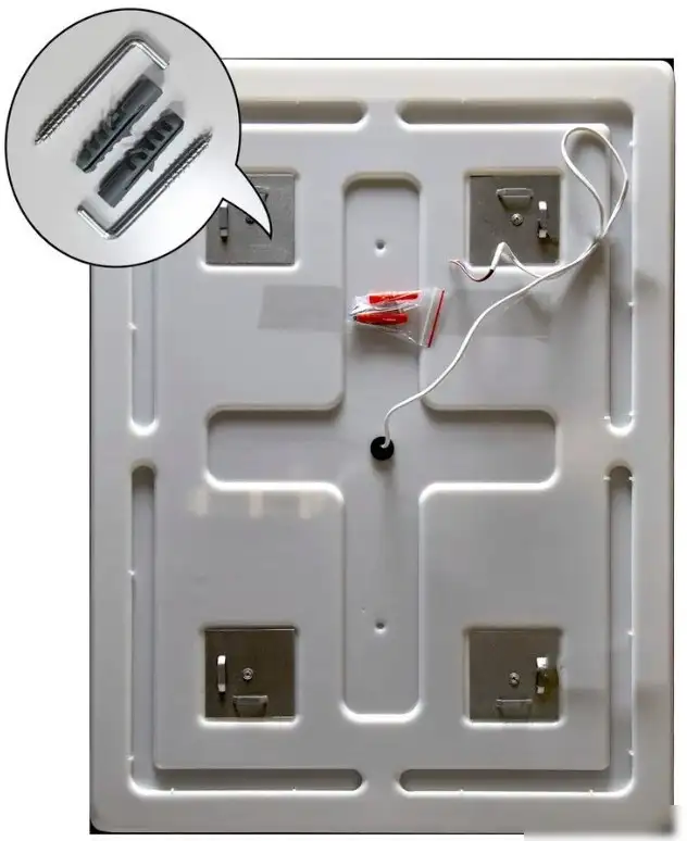 Пекам Зеркало Greta 80x100 greta-80x100M (с подсветкой, с многофункциональной панелью) – фото товара