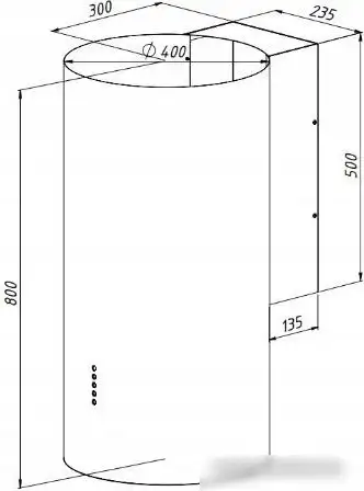 Кухонная вытяжка Akpo Balmera 40 WK-10 (нержавеющая сталь) - подробное фото Кухонная вытяжка Akpo Balmera 40 WK-10 (нержавеющая сталь) - фото товара