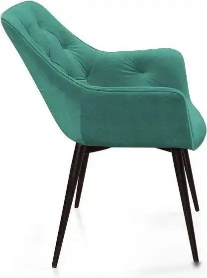 Стул с подлокотниками Ваш день Archi Barkhat 19 (зеленый, 2шт)