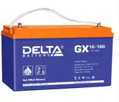 Аккумулятор для ИБП Delta GX 12-100 (12В/100 А·ч) – изображение в каталоге