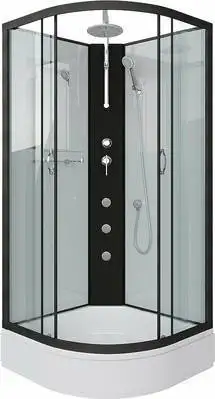 Душевая кабина Niagara NG-6703-14BKTG 80x80x210 - изображение в каталоге