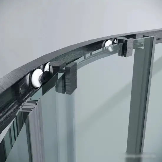 Душевой уголок Grossman Cosmo 90x90x195 301.K33.02.9090.42.00 (графит сатин/прозрачное стекло) - фото товара