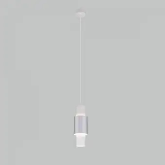 Подвесная люстра Евросвет Bento 50204/1 LED белый/матовое серебро – изображение в каталоге