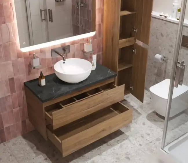 BelBagno Тумба с умывальником Kraft 80 KRAFT80RT-KEPMNO-1077-SET – фото товара