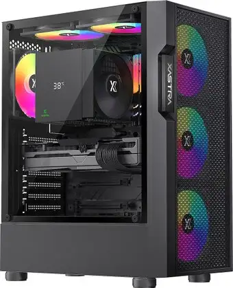 Корпус XASTRA A302 4FRGB (черный) – изображение в каталоге