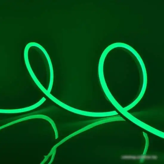 Гибкий неон Uniel ULS-N21-2835-120LED/m-8mm-IP67-220V-8W/m-50M-GREEN – фото товара