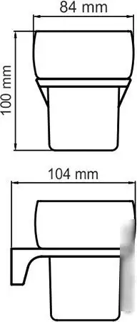 Держатель для стакана Wasserkraft Wiese K-8928 – фото товара