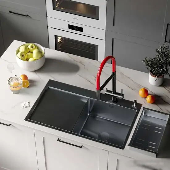 Кухонная мойка Roxen Vespa 560230-70RB - фото товара