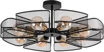 Люстра средней высоты Arte Lamp Maasym A7044PL-8BK – изображение в каталоге