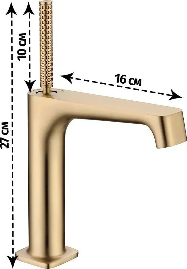 Смеситель Grocenberg GB2091 (золото матовый) - фото товара