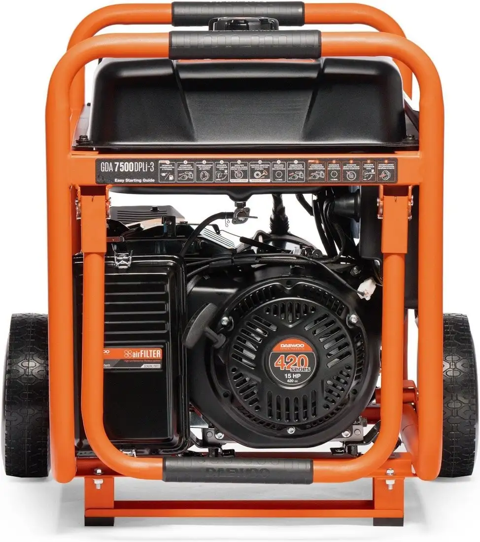 Бензиновый генератор Daewoo Power GDA 7500DPLi-3 – фото товара