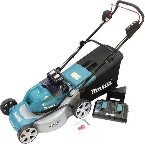 Газонокосилка Makita DLM460PT2 (с 2-мя АКБ) – фото товара