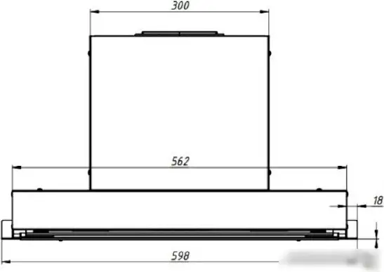 Кухонная вытяжка Franke T-Form CR 60 - фото товара