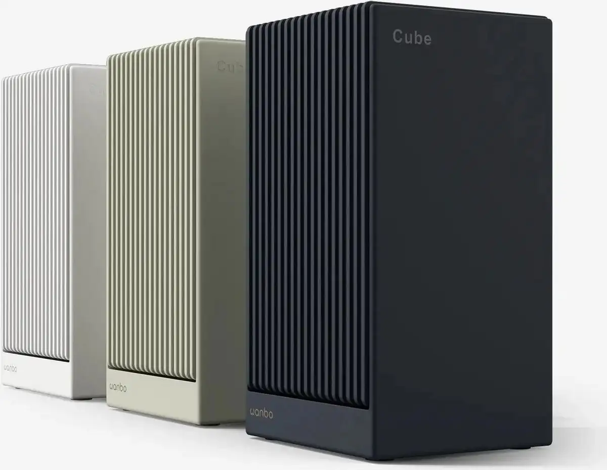 Проектор Wanbo Cube 2 Pro (бежевый) – фото товара