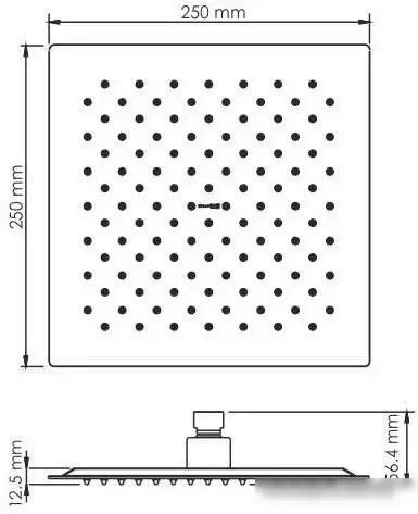 Душевая лейка Wasserkraft A200 - фото товара