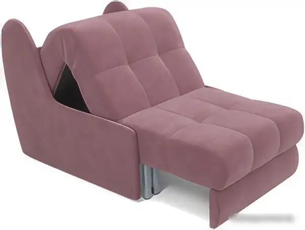 Кресло-кровать Мебель-АРС Барон №2 (велюр, пудра НВ-178 18) – фото товара