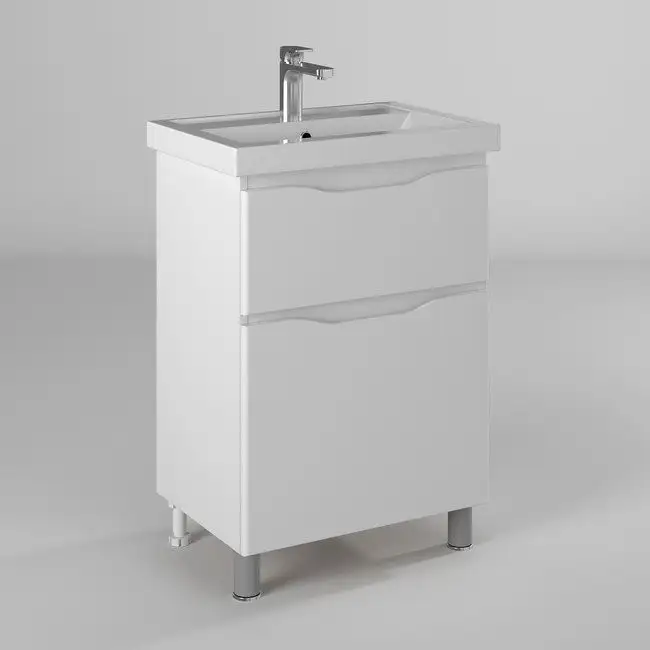 Briz Тумба с умывальником Мальта Фостер 60 365 03-08060-06 00 БЕЛ – фото товара