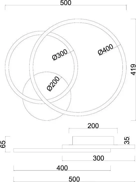 Припотолочная люстра Arte Lamp A2211PL-48WH – фото товара