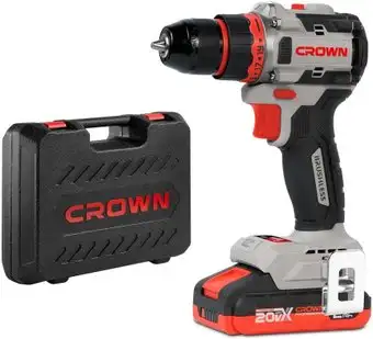 Дрель-шуруповерт Crown CT21128HMX-2 BMC (с 2-мя АКБ, кейс) – изображение в каталоге