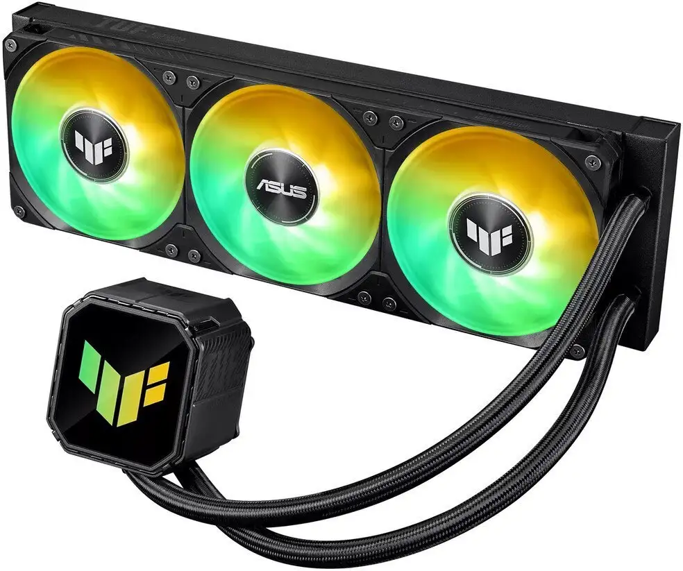 Система жидкостного охлаждения для процессора ASUS TUF Gaming LC III 360 ARGB (черный) – фото товара