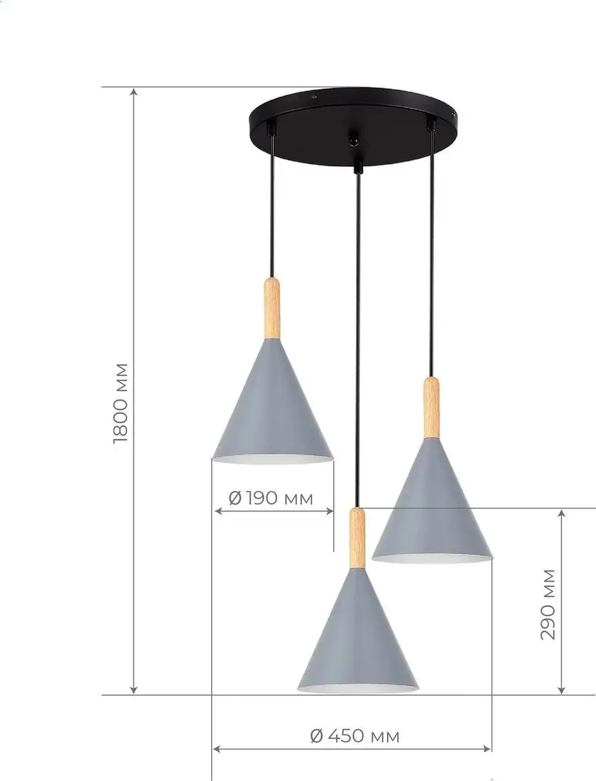 Подвесная люстра Evoluce SLE1255-433-03 – фото товара