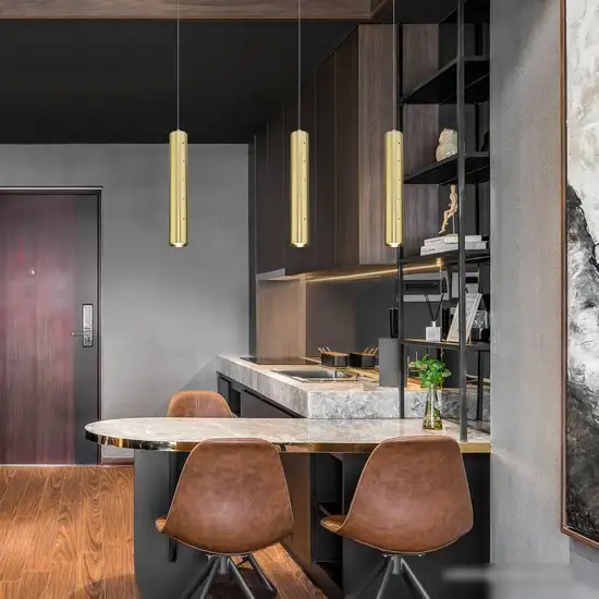 Подвесная люстра Elektrostandard 50214/1 LED (золото) – фото товара